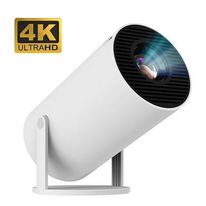 Experience Ultimate Entertainment Anywhere with the HolyCode Wireless 4K Portable Projector - Perfect for Home & Outdoor Use!